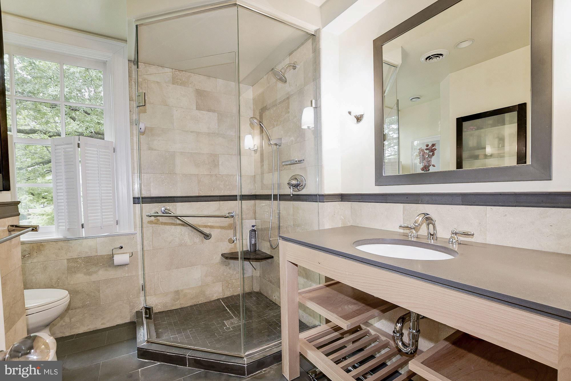 3308 Woodley Road Northwest Washington, DC 20008 - Photo 16 of 23 Renovated Bath