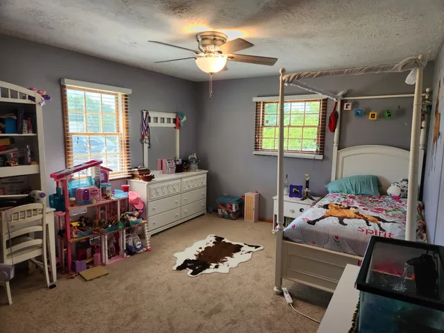 a play room with furniture