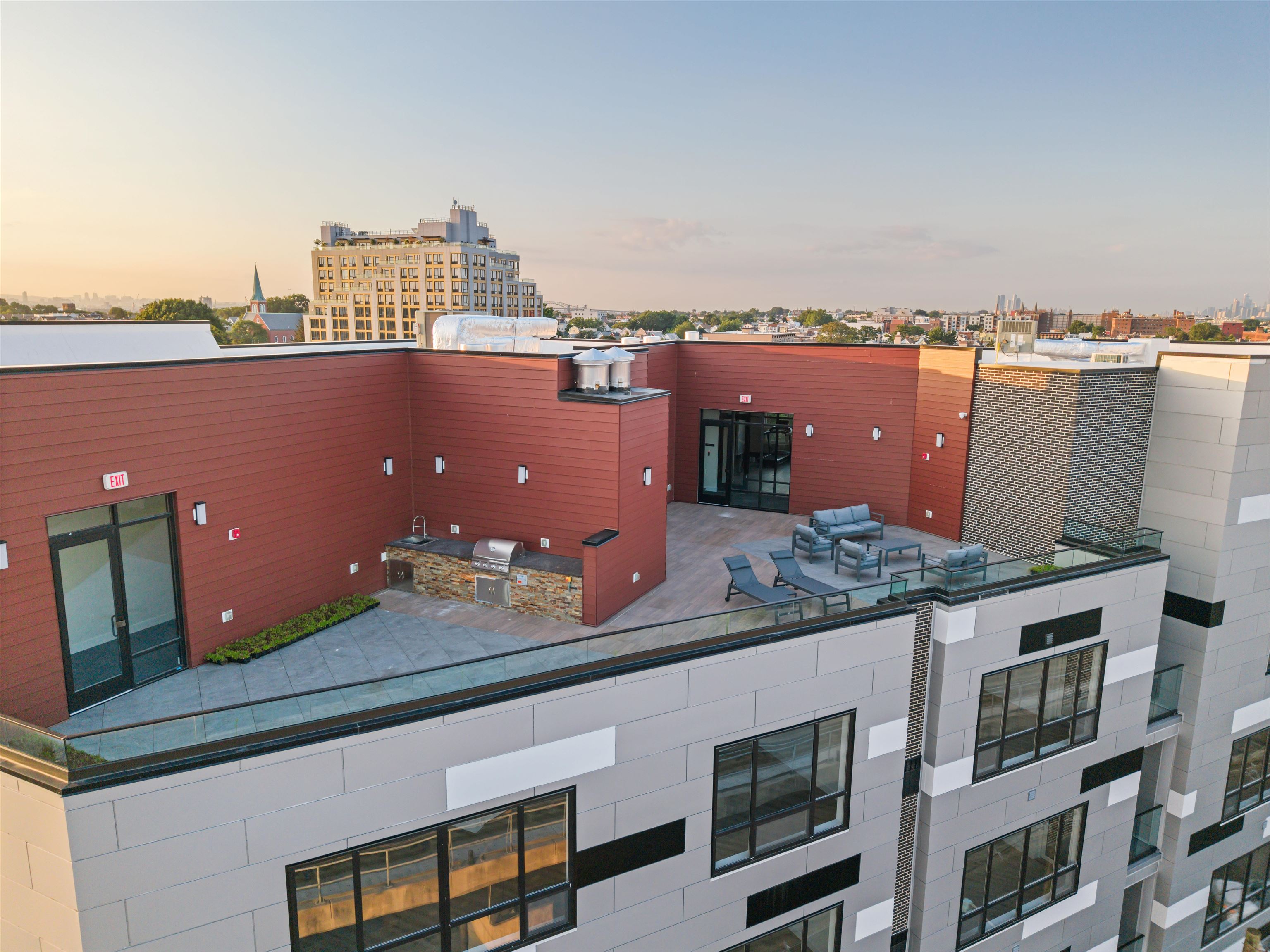 17 Ave East, Unit 504 Bayonne, NJ 07002 - Photo 25 of 30 a view of a city with tall buildings