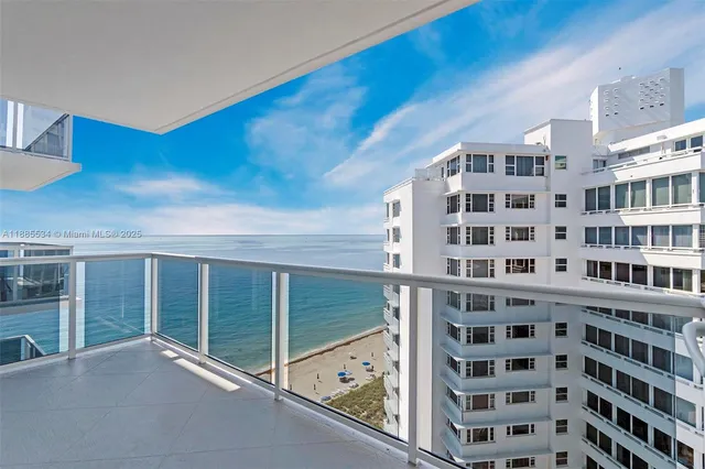 a view of city with tall buildings