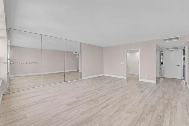 wooden floor in an empty room