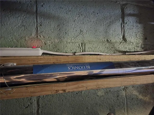 a view of water heater room