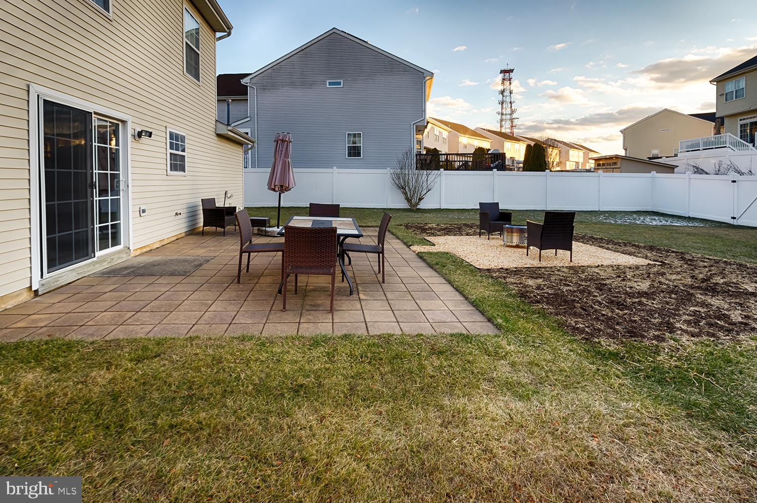 15 Greenbrook Drive Columbus, NJ 08022 - Photo 20 of 24 a view of a house with backyard and sitting area
