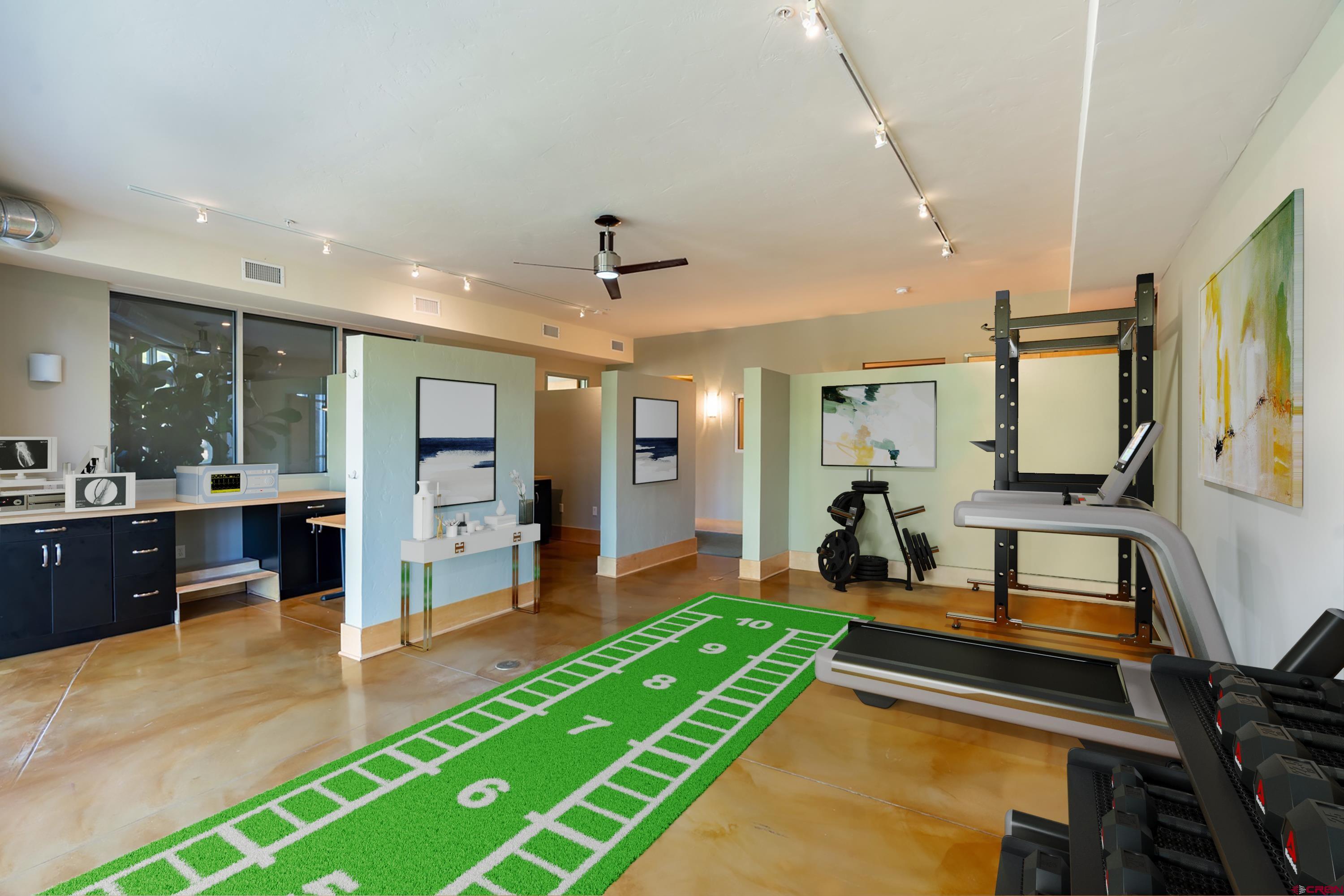 555 Rivergate Lane, Unit B482 Durango, CO 81301 - Photo 19 of 35 a living room with kitchen view and a large window