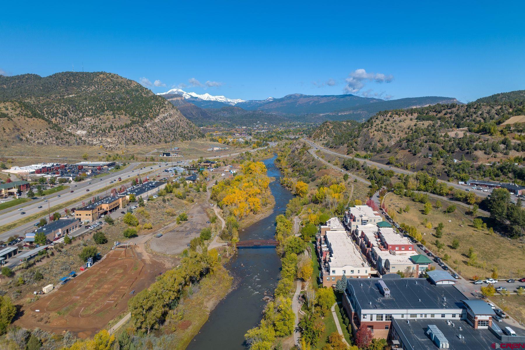555 Rivergate Lane, Unit B482 Durango, CO 81301 - Photo 5 of 35 a view of a city with mountains in the background