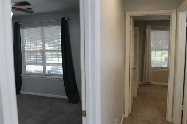 a view of empty room