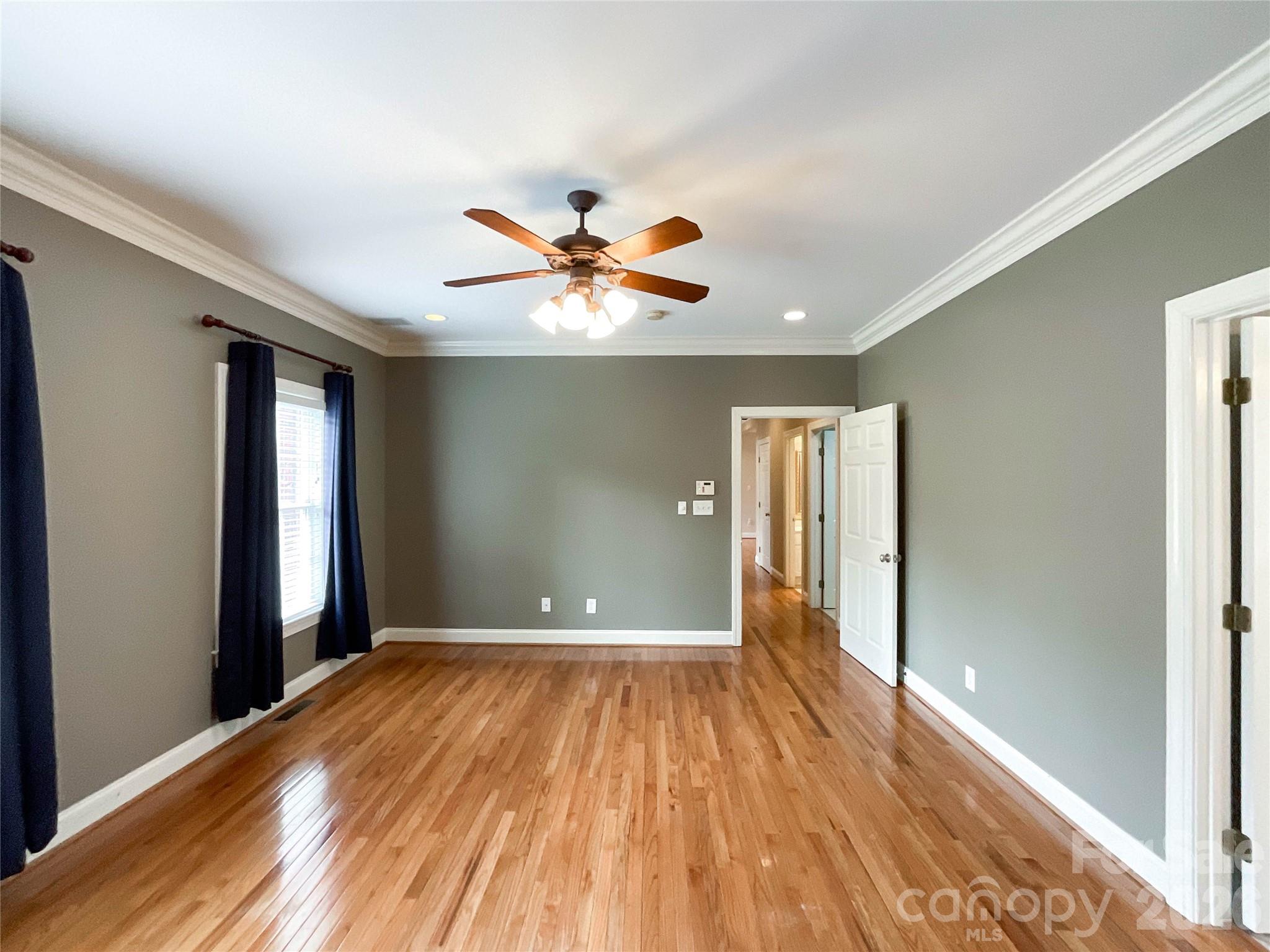 62 Will Evans Road Jefferson, SC 29718 - Photo 22 of 48 a view of empty room with wooden floor