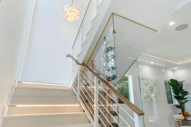 a view of walk in closet with cabinet