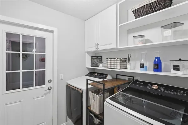 a view of a storage room with a lot of stuff