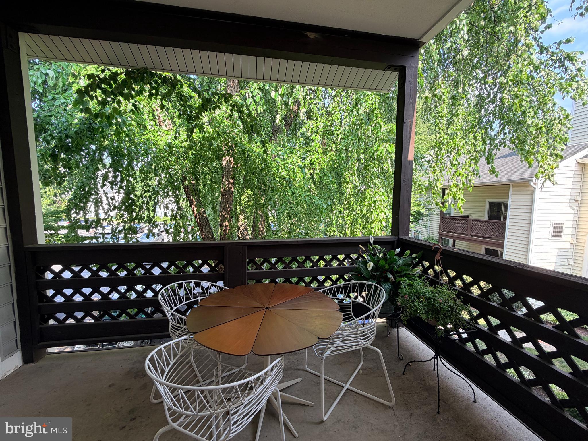 10131 Oakton Terrace Road Oakton, VA 22124 - Photo 3 of 3 Charming outdoor covered space off main level