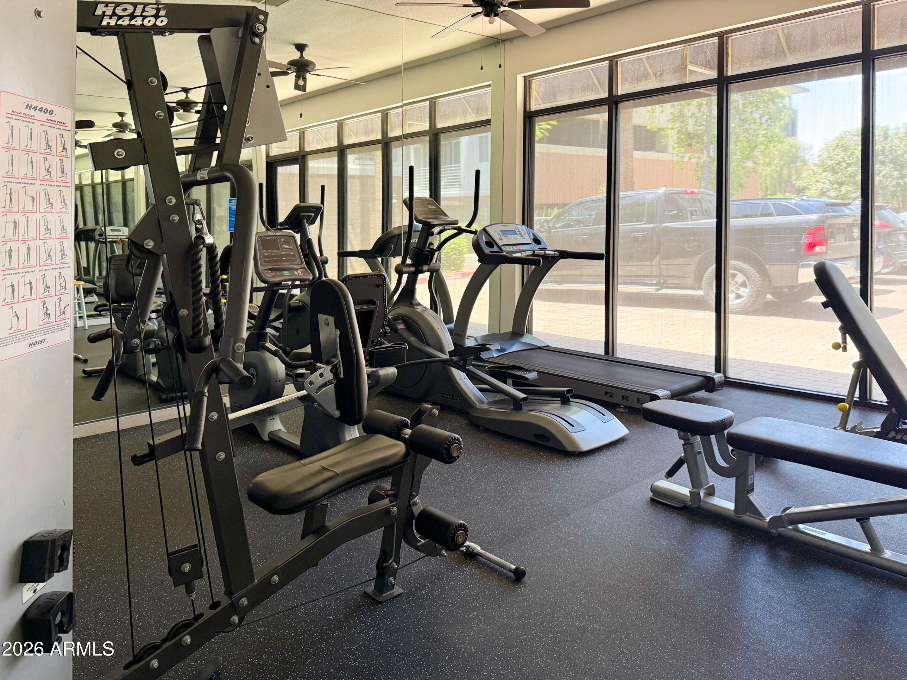 3633 North 3rd Avenue, Unit 1027 Phoenix, AZ 85013 - Photo 24 of 29 a view of a room with gym equipment