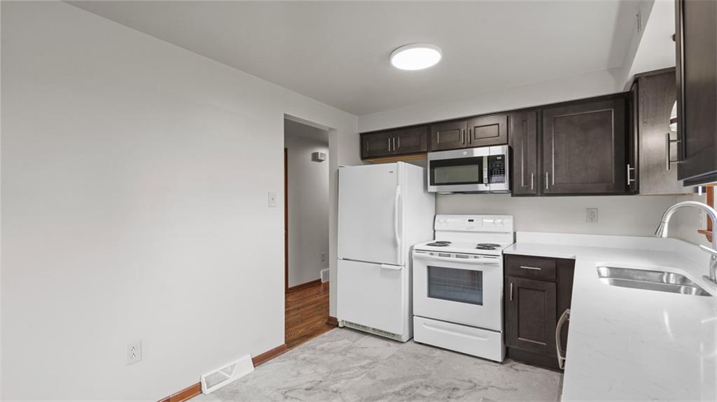 119 Linden Road Canonsburg, PA 15317 - Photo 17 of 41 a kitchen with stainless steel appliances granite countertop a refrigerator and a sink