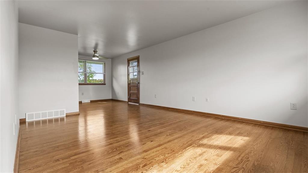 119 Linden Road Canonsburg, PA 15317 - Photo 6 of 41 a view of empty room with wooden floor and fan