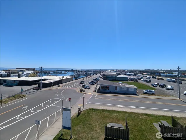 a view of an ocean beach