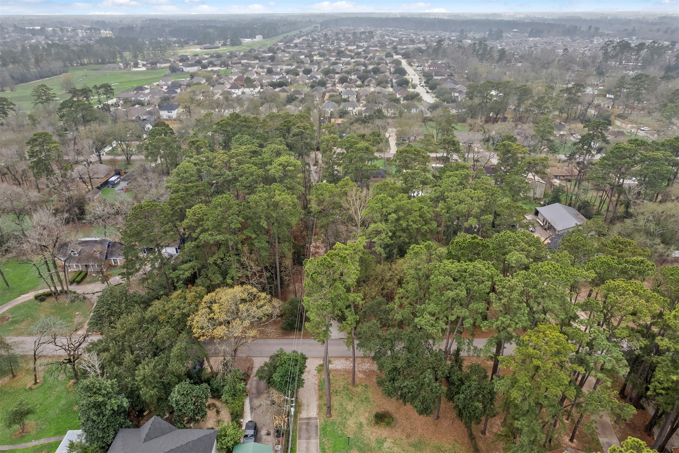 2322 Shadow Glen Lane Spring, TX 77386 - Photo 2 of 48 Check out the aerial view of this stunning wooded property!