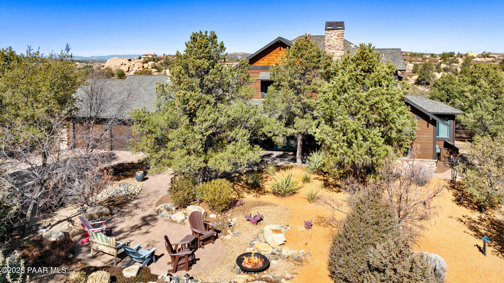 9925 Clear Fork Road Prescott, AZ 86305 - Photo 52 of 74 57-Back Aerial (2)