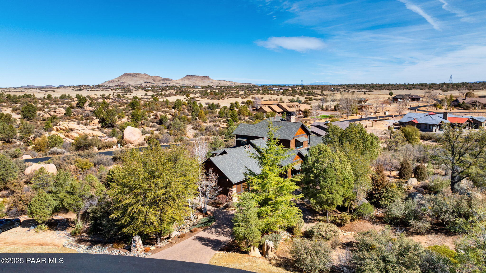 9925 Clear Fork Road Prescott, AZ 86305 - Photo 53 of 74 58-Back Aerial (3)