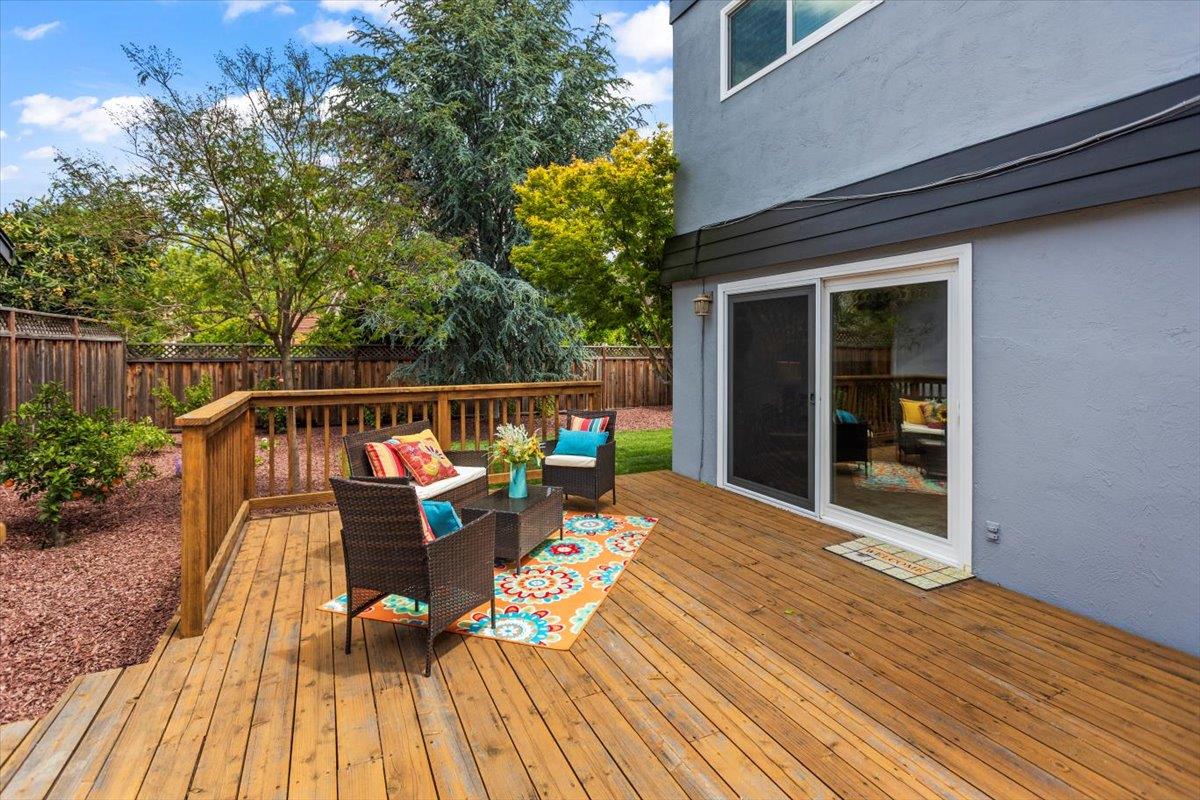 4155 Keith Drive San Jose, CA 95008 - Photo 21 of 28 a view of deck with wooden floor and seating space