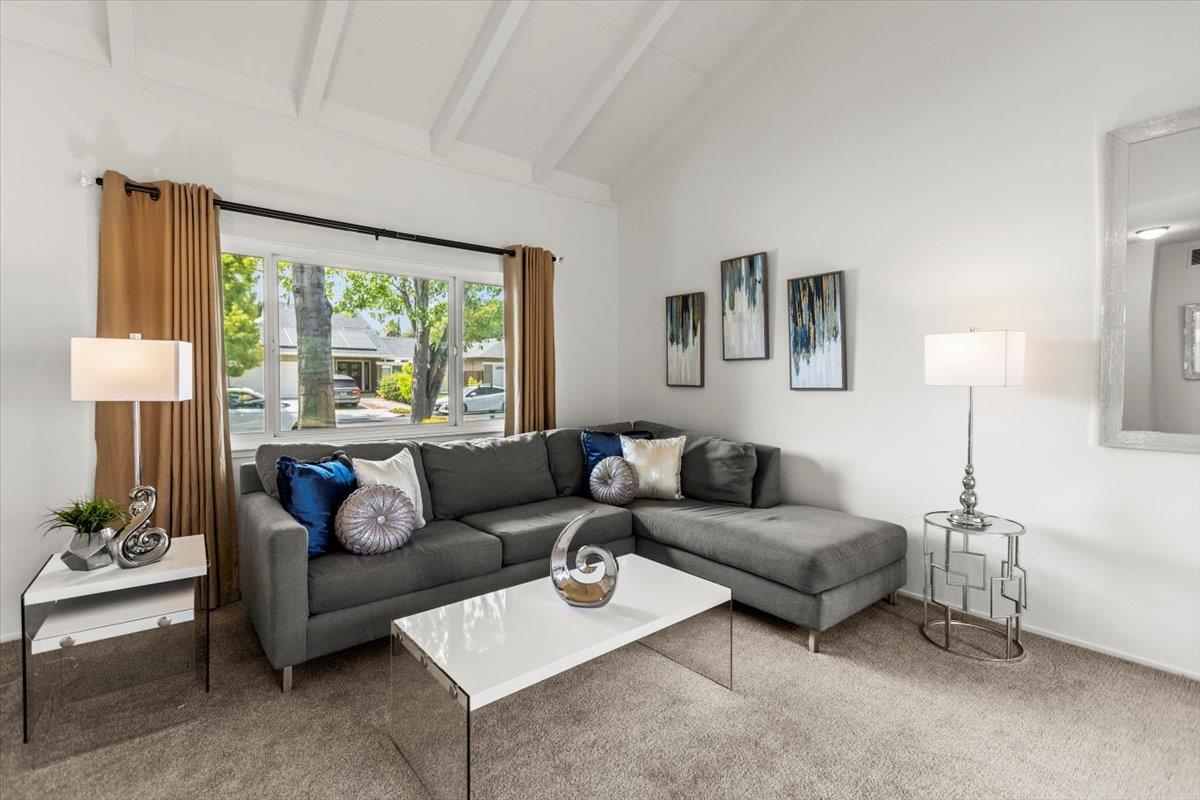 4155 Keith Drive San Jose, CA 95008 - Photo 5 of 28 a living room with furniture and a large window