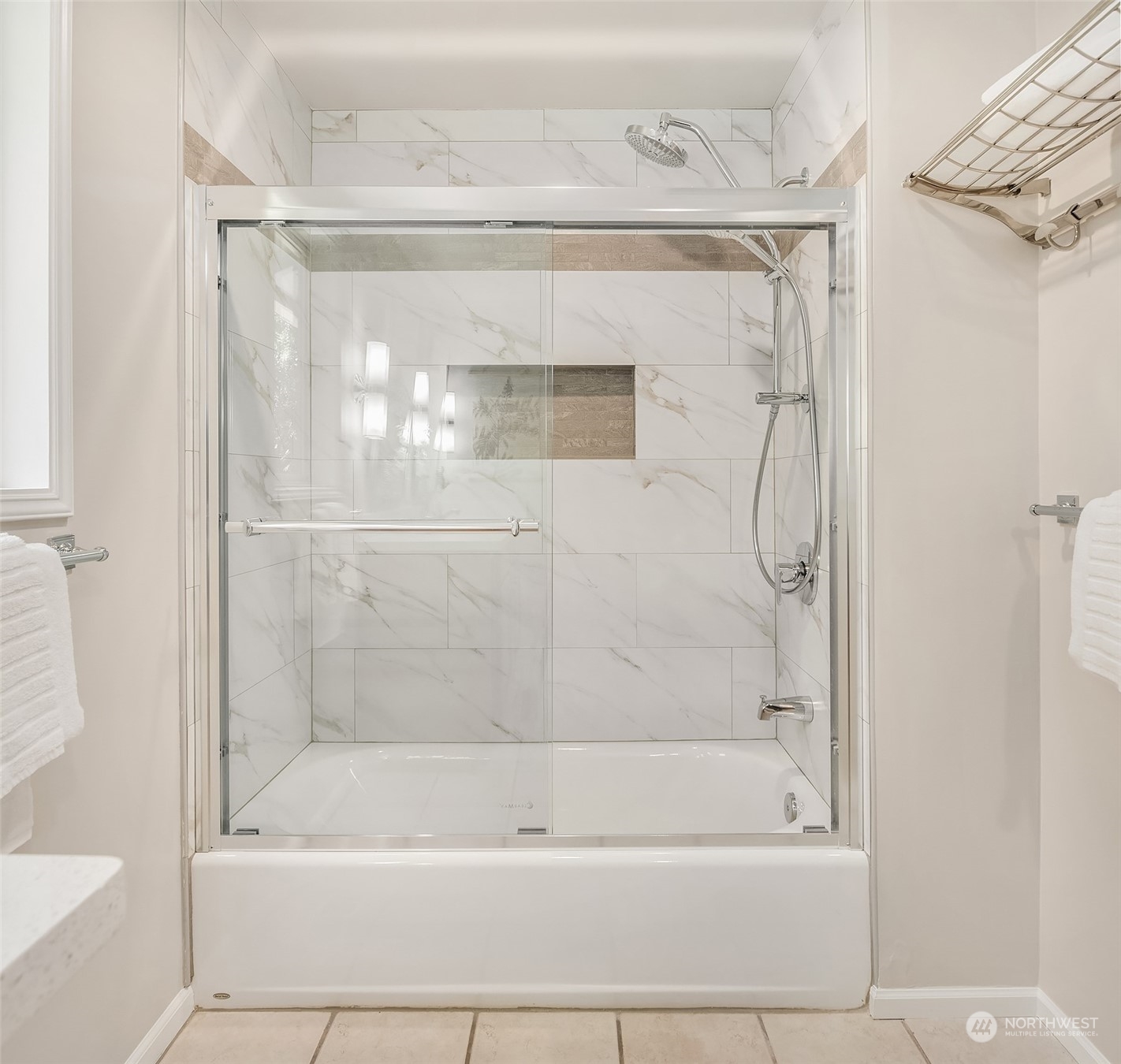 36 Decatur Key Bellevue, WA 98006 - Photo 16 of 40 a bathroom with a shower and a bath tub