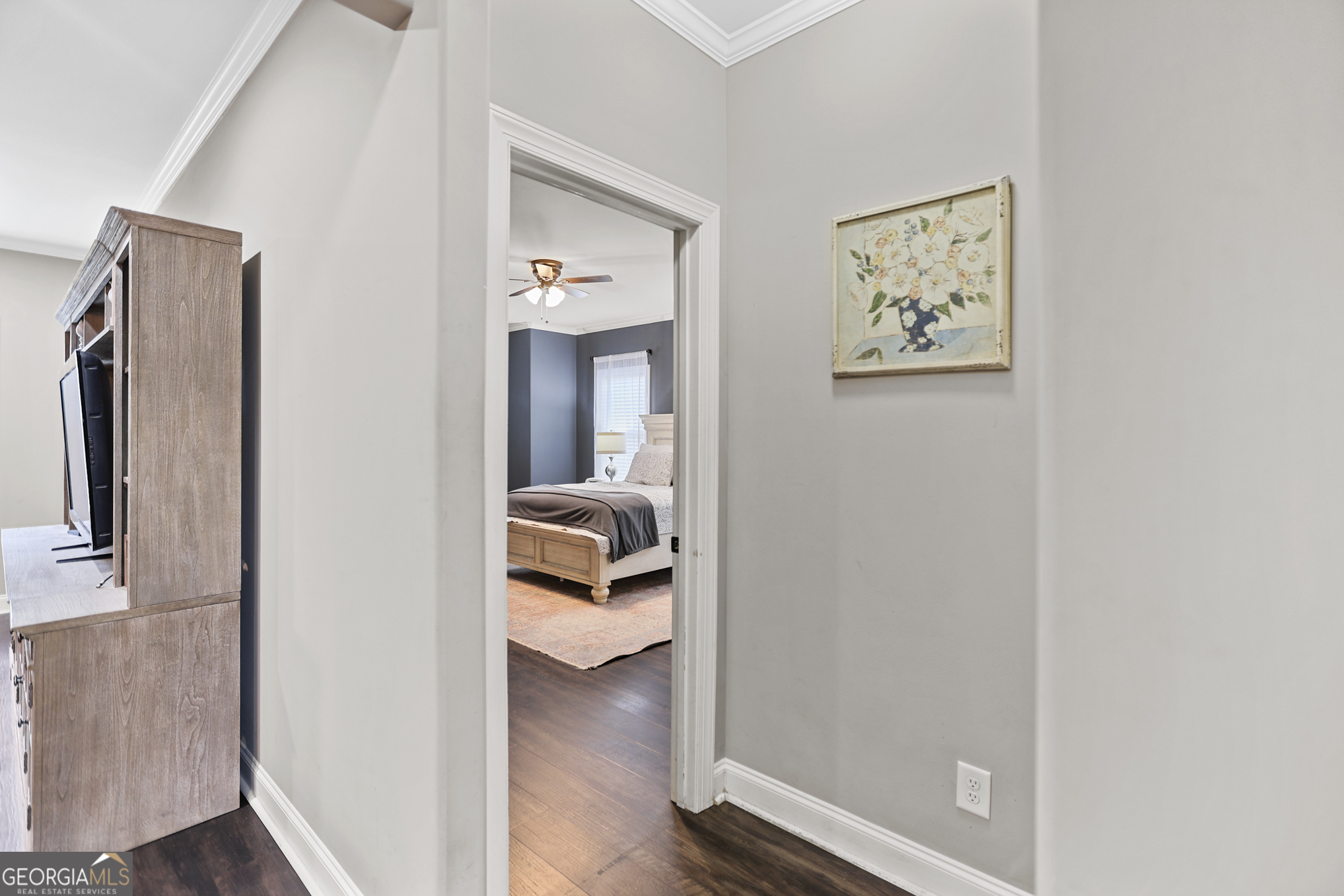 22 Huntsman Run Senoia, GA 30276 - Photo 32 of 69 a view of a bedroom from a hallway