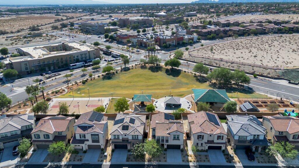76345 Cornell Way Palm Desert, CA 92211 - Photo 47 of 47 an aerial view of residential houses with outdoor space