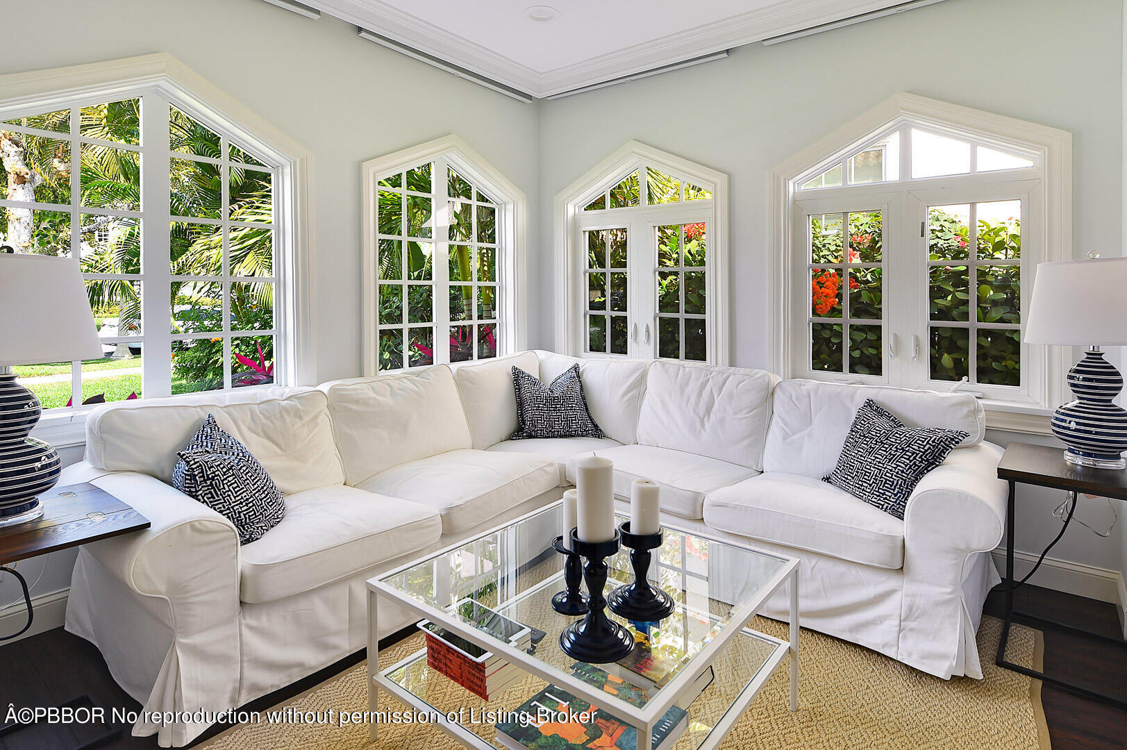 230 Rugby Road West Palm Beach, FL 33405 - Photo 4 of 13 a living room with furniture and a large window