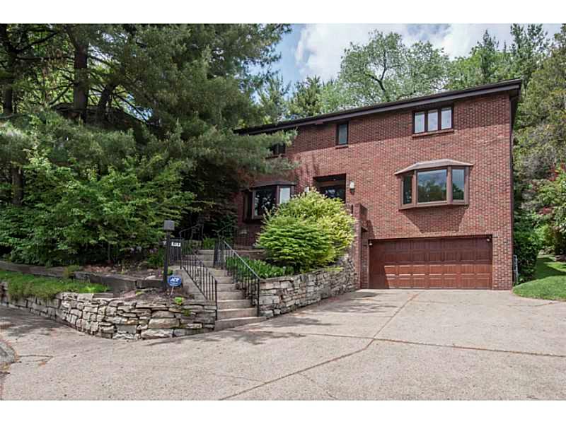 Exterior Front. Beautifully maintained brick home with many updates on a highly sought after location in Sq Hill.