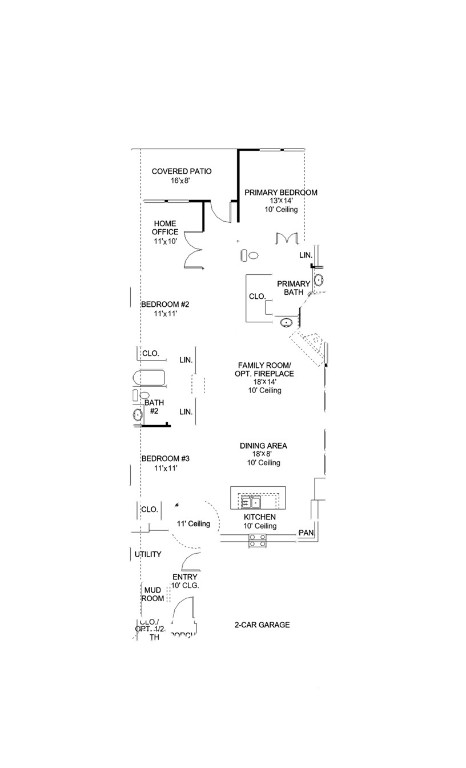 324 Covered Bridge Trail Liberty Hill, TX 78642 - Photo 8 of 10 a picture of a floor plan