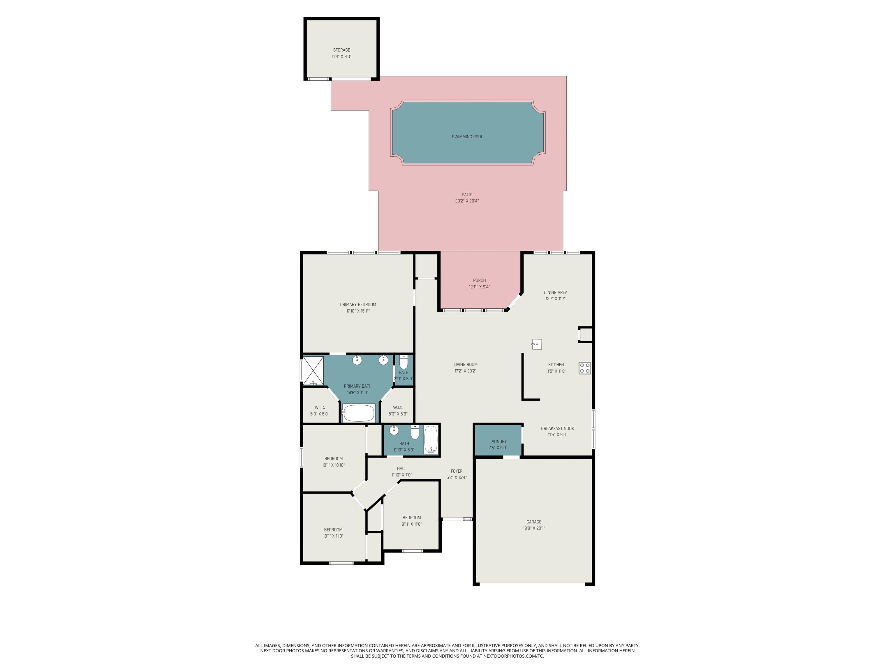 1005 Ballybrack Court Murrells Inlet, SC 29576 - Photo 32 of 32 View of floor plan / room layout