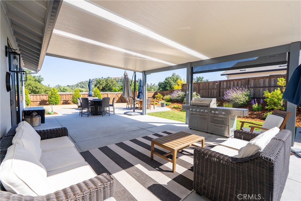 8550 El Corte Road Atascadero, CA 93422 - Photo 25 of 72 Just outside the primary bedroom is a large covered patio.