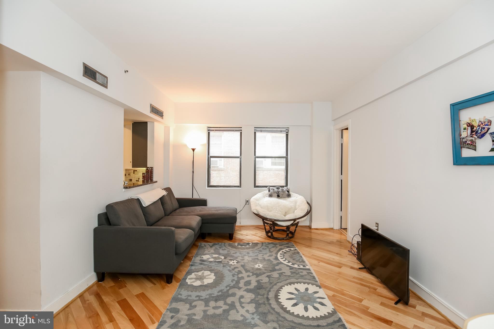 1727 R Street Northwest, Unit 203 Washington, DC 20009 - Photo 3 of 14 a living room with furniture and a window