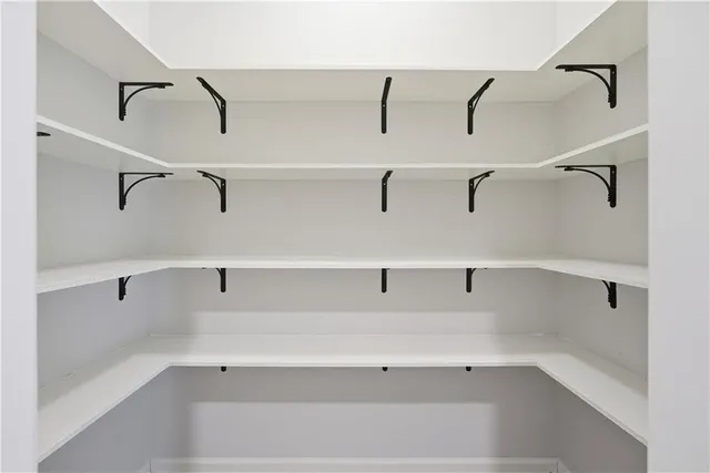 a view of a bathtub in a bathroom