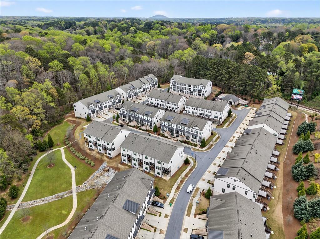 2341 Medlock Lane Decatur, GA 30033 - Photo 4 of 37 an aerial view of a house with a yard