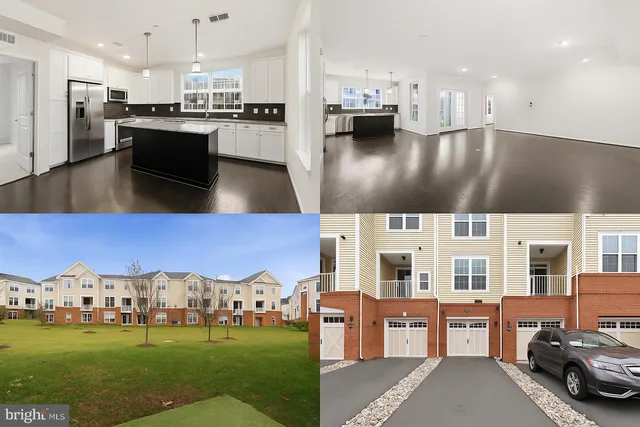 a living room with stainless steel appliances kitchen island granite countertop a living room view