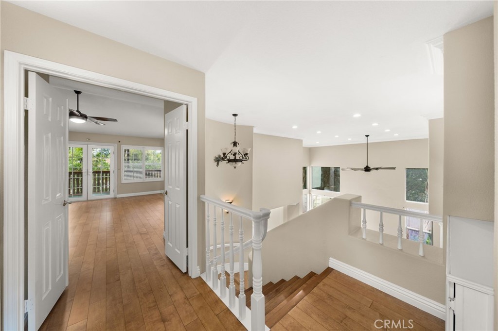 1015 La Salle Circle Corona, CA 92879 - Photo 29 of 56 a view of a kitchen with wooden floor and a large window