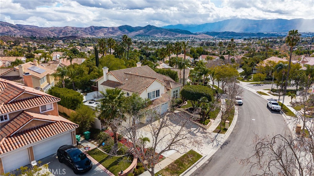 1015 La Salle Circle Corona, CA 92879 - Photo 51 of 56 an aerial view of residential houses with outdoor space