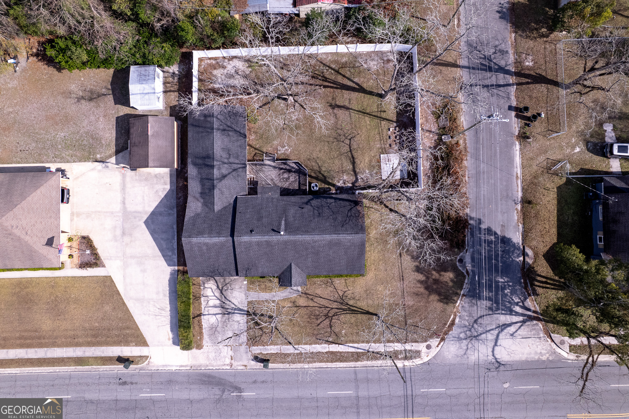 1615 Brunel Street Waycross, GA 31501 - Photo 24 of 28 an aerial view of residential houses