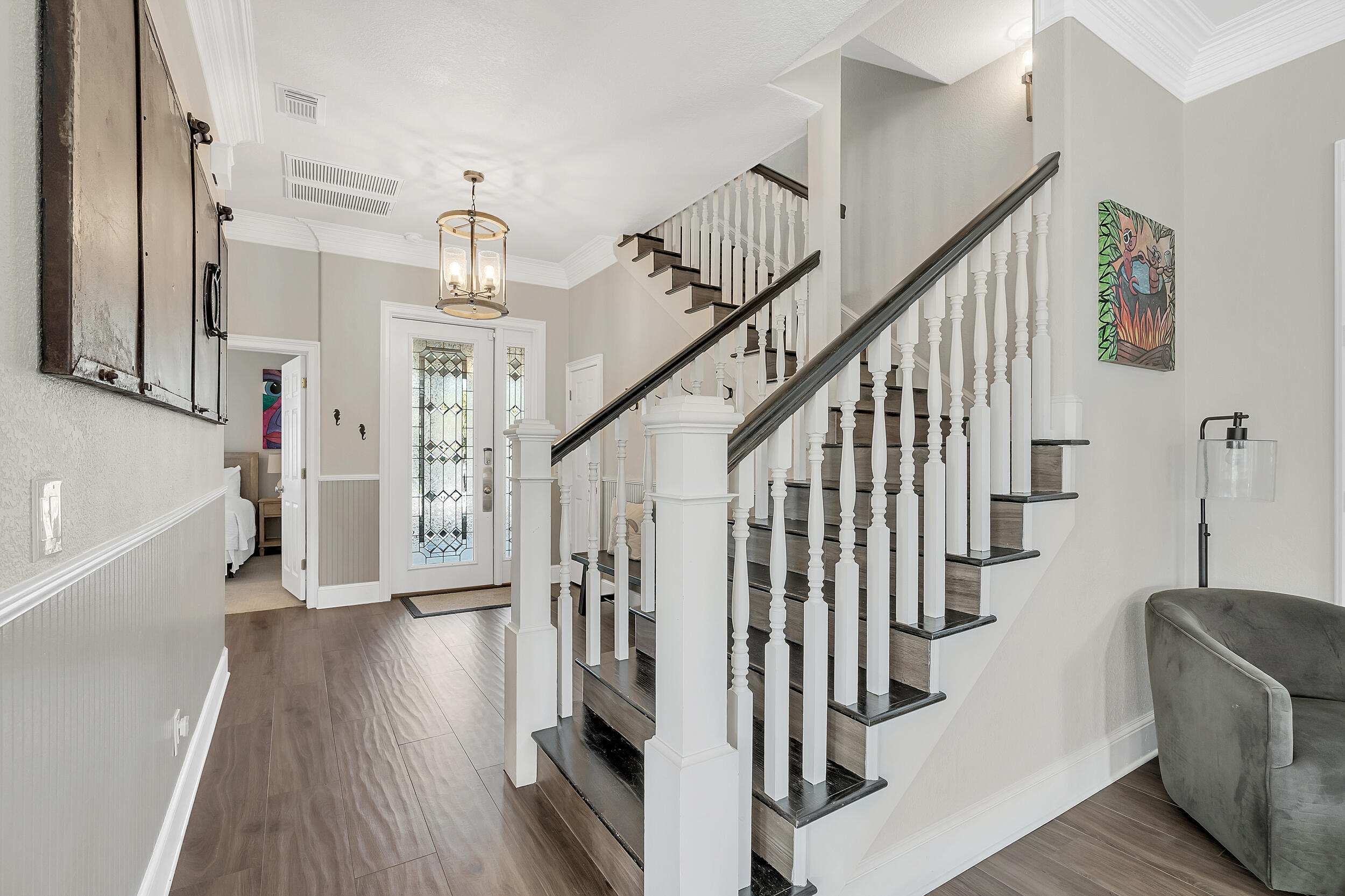 4482 Ocean View Drive Destin, FL 32541 - Photo 30 of 66 a view of entryway and hall with wooden floor