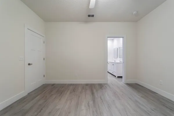 wooden floor in an empty room