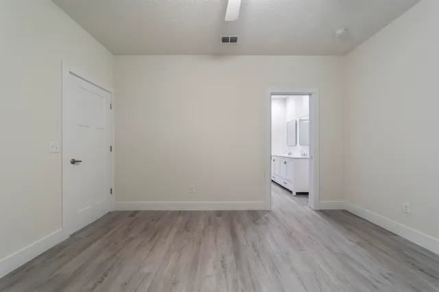 wooden floor in an empty room