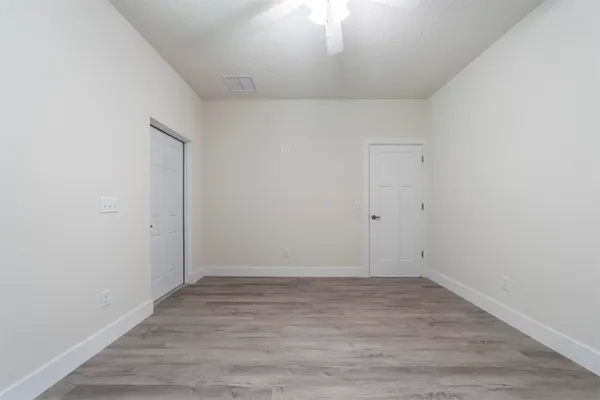 wooden floor in an empty room