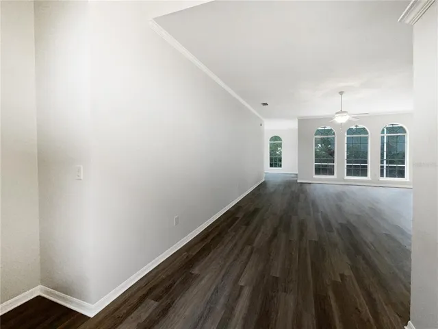 a view of a house with wooden floor