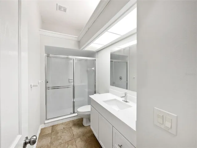 a view of a garden with a tree