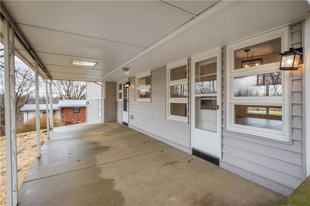 167 South McCoy Pl Road Sewickley, PA 15143 - Photo 33 of 38 Rear Covered Patio for Al Fresco Dining