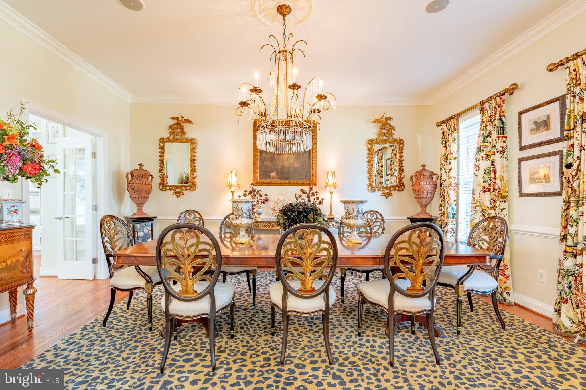 96 Colony Crossing Edgewater, MD 21037 - Photo 19 of 53 a view of a dining room with furniture and chandelier