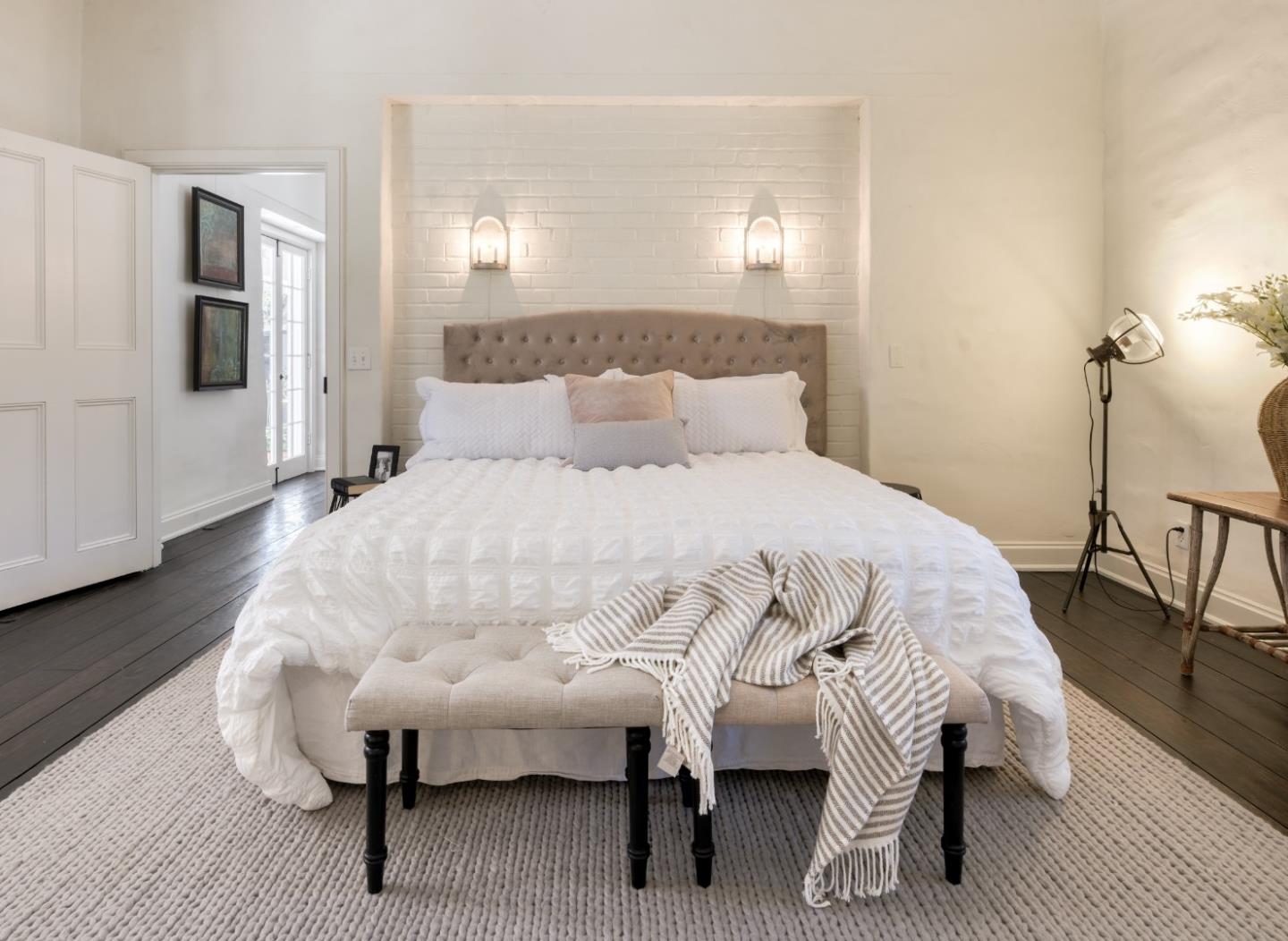 150 Littlefield Road Monterey, CA 93940 - Photo 11 of 51 a large white bed in a white room