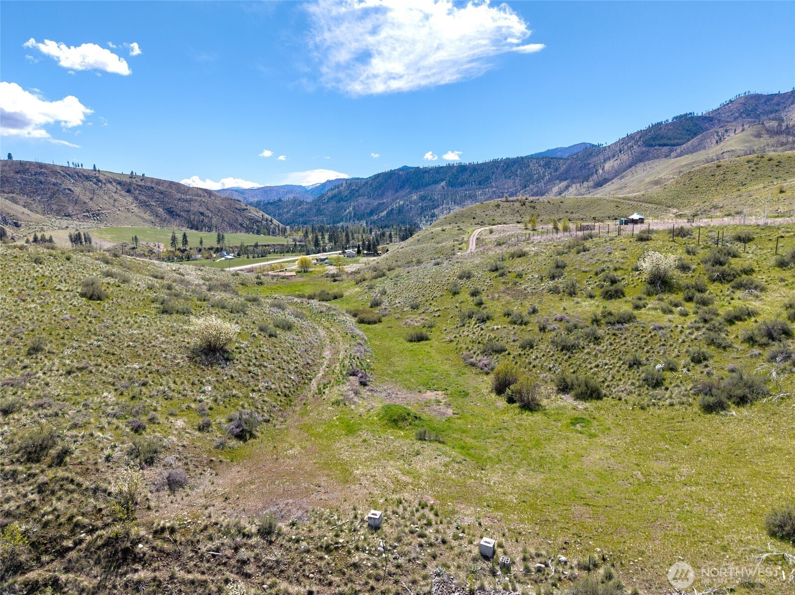 16 Dancing Bear Road Carlton, WA 98814 - Photo 1 of 25 a view of a lush green hillside and houses