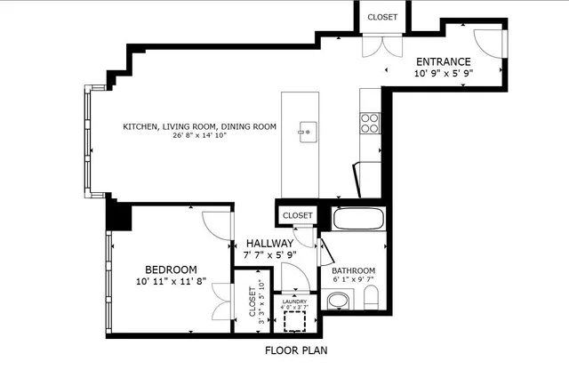 $870,000 | 1425 Hudson Street, Unit 6C, Hoboken, NJ 07030