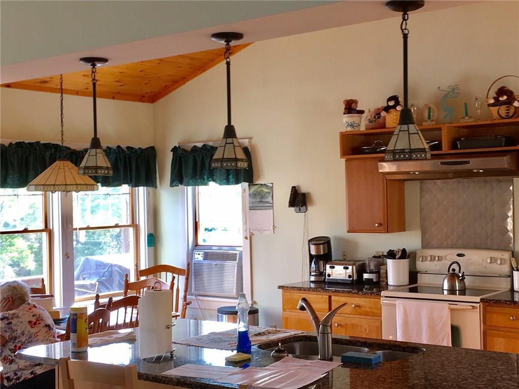 1014 North Ridge Road, Unit 1014 Kingfield, ME 04947 - Photo 6 of 21 Vaulted ceiling in kitchen. Lots of...